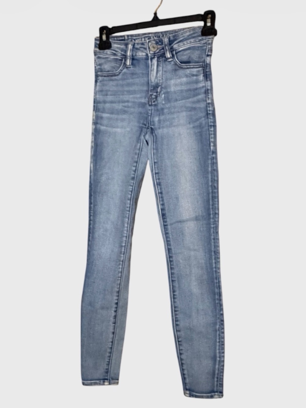 American Eagle Outfitters Light Blue High-Rise Skinny Jeans